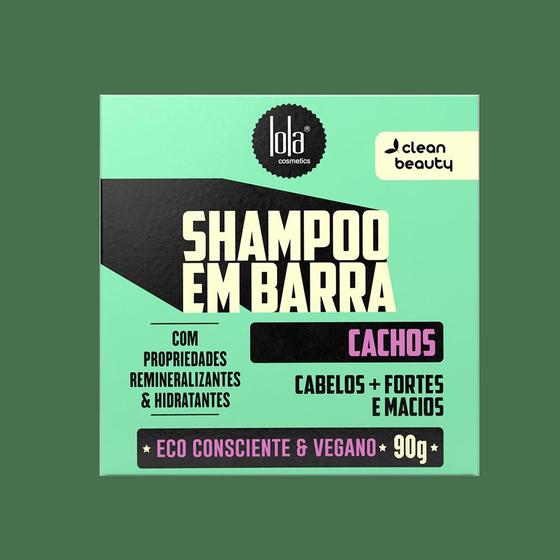 Lola Cosmetics Cachos Shampoo em Barra 90g Shampoo Magazine Luiza
