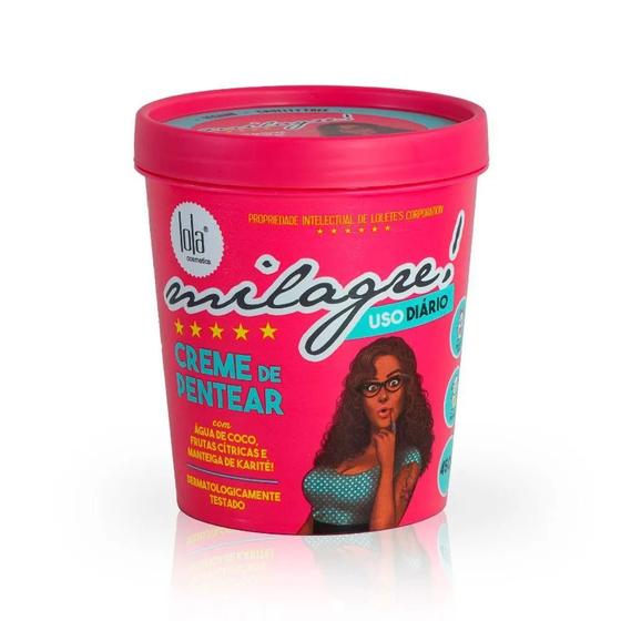 Imagem de Lola Cosmetics Milagre - Creme de Pentear 450g