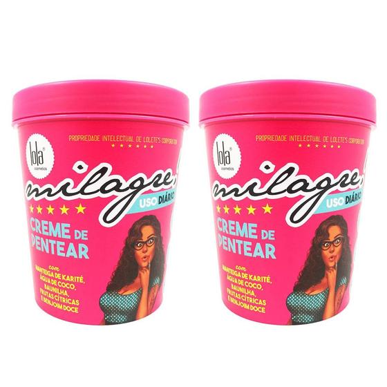 Imagem de Lola Cosmetics Milagre! Kit Com dois Cremes para Pentear