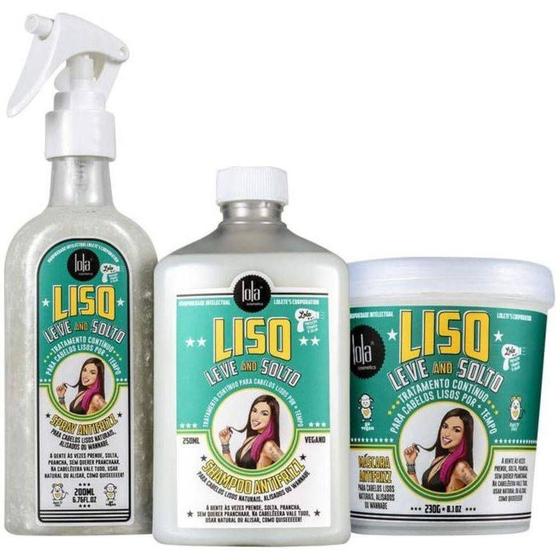 Imagem de Lola Liso, Leve And Solto - 3 Itens