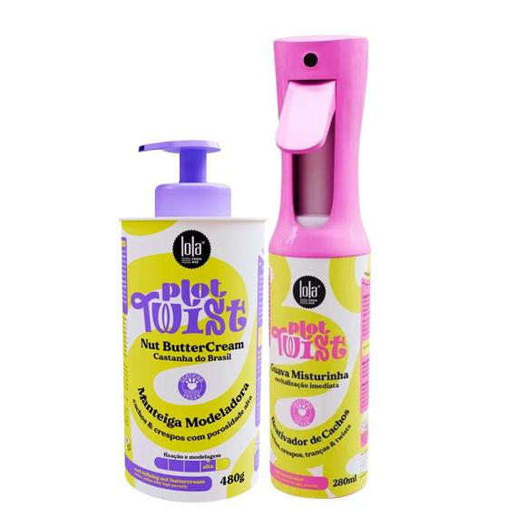 Imagem de Lola Plot Twist Guava Misturinha 280ml +  Butter Cream 480ml