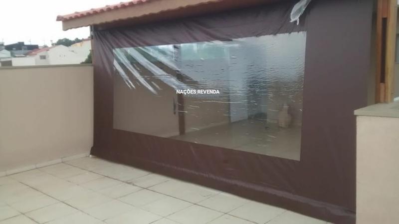 Imagem de Lona Confeccionada para Toldo cortina *SOMENTE A LONA* Medidas 4,20m x 2,50m ALTA RESISTÊNCIA
