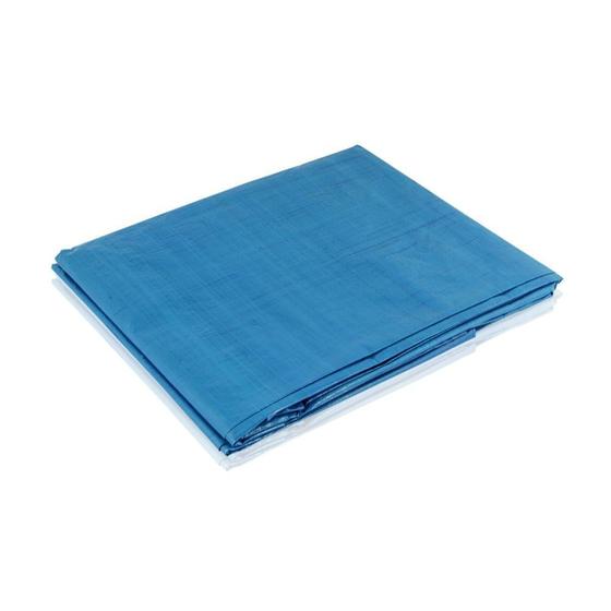 Imagem de Lona de Polietileno 8x6M Azul 70G/m² 100 Micras
