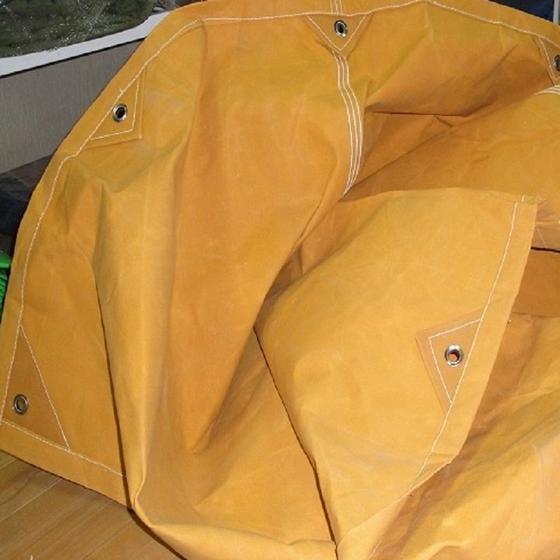 Imagem de Lona Fio 8 Encerada 5x3 m de Algodão RipStop com + Argolas