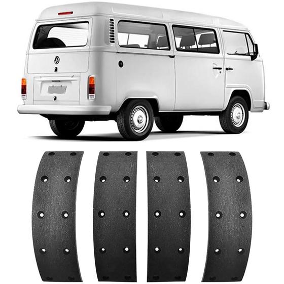 Imagem de Lona Freio Volkswagen 67 a 81 Kombi Traseira Fras-le VW271