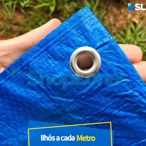 Lona Leve Multiuso Cargas Camping Azul 100 Micras 2x2 Menor preço em Lona Leve Multiuso Cargas Camping Azul 100 Micras 2x2