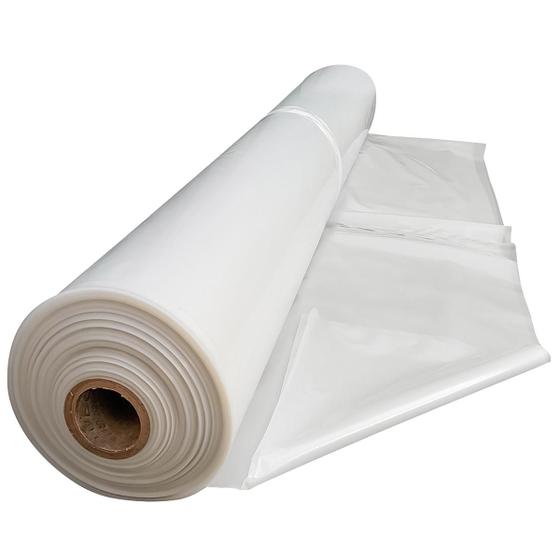 Imagem de Lona para Horta Filme Plastico 6x16m 100 Micras Difusor Para Cobertura de Estufa Agrícola