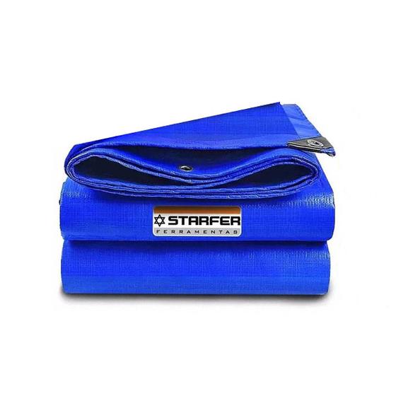 Lona Pesada Azul 5x3 Metros Starfer Menor preço em Lona Pesada Azul 5x3 Metros Starfer