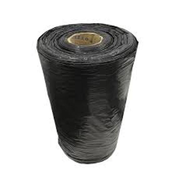 Imagem de lona plastica preta 4x50mts  6kg obras ,proteção em pintura