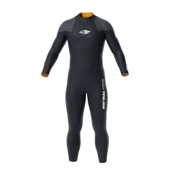 Imagem de Long John Mormaii Manga Longa Backzip 5-3-1mm Masc Triathlon - P