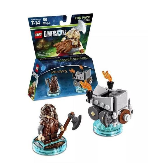 Imagem de Lord Of The Rings Gimli Fun Pack - Lego Dimensions