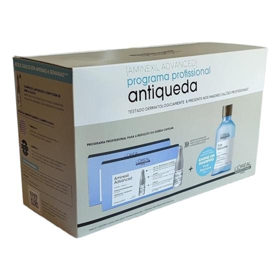 Imagem de Loréal Aminexil Advanced Omega Ampolas 20x6ml+Brinde Shampoo