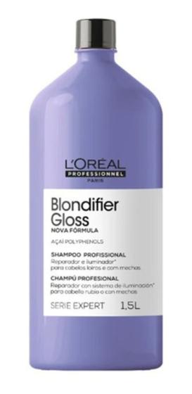 Imagem de Loreál Blondifier Gloss Shampoo Profissional 1500mls