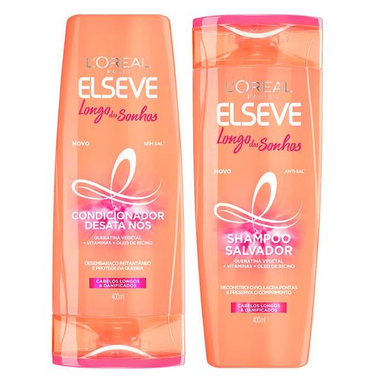 LOréal Paris Elseve Longo dos Sonhos Kit - Shampoo + Condicionador ...