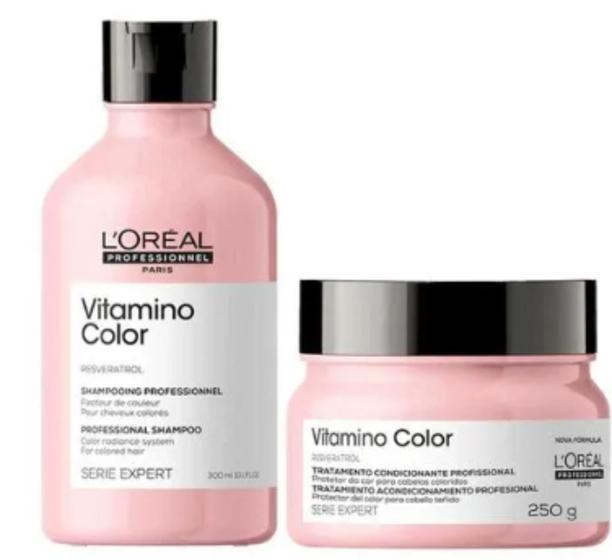 Imagem de Loreal Professionnel Kit Vitamino Color Sh 300ml+ Masc 250g