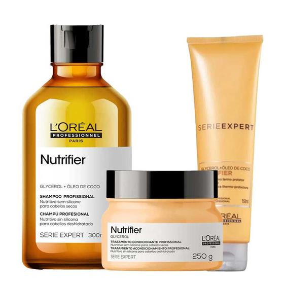 Imagem de LOréal Professionnel Nutrifier Kit - Shampoo + Máscara + Leave-In