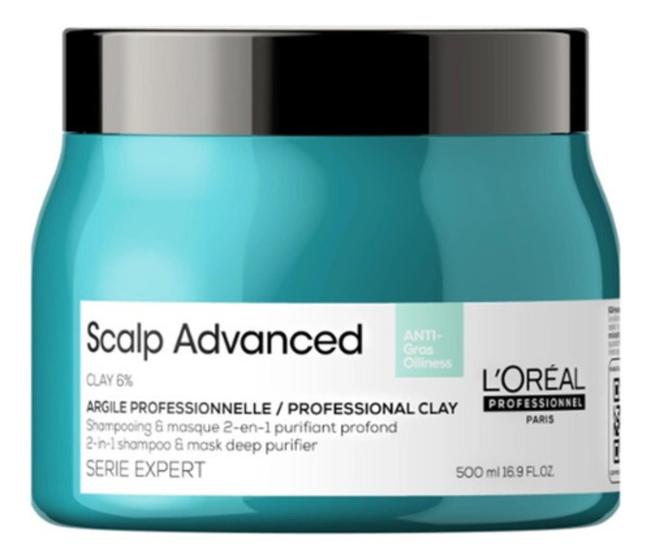 Imagem de Loréal Professionnel Scalp Advanced Argila Purificante 500g