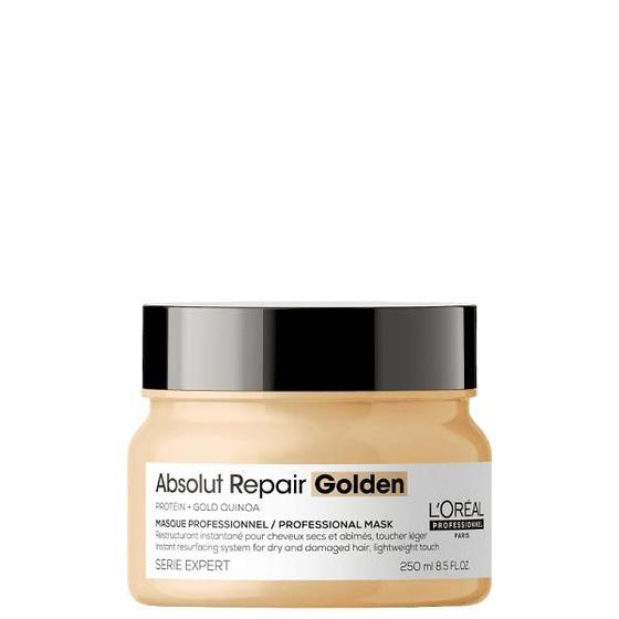 Imagem de LOreal Professionnel Serie Expert Absolut Repair Gold Quinoa Protein Golden Mascara Capilar 250ml