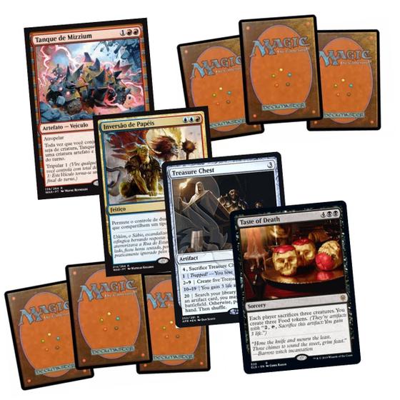Imagem de Lote 10 Cartas de Magic Raras ou Míticas SEM REPETIÇÃO