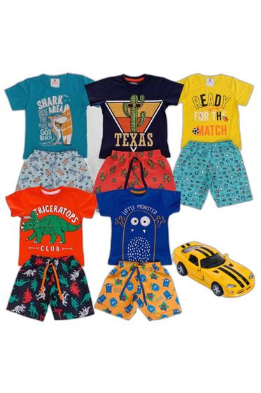 Imagem de Lote 10 Peças Roupa Infantil Criança Menino e Brinquedo