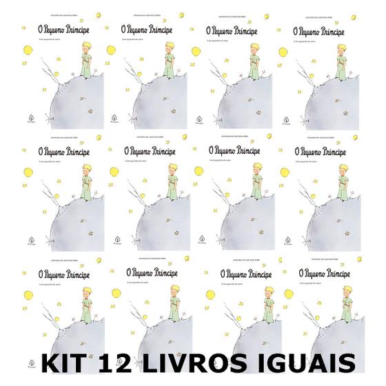 Imagem de Lote De Livros Infantis O Pequeno Príncipe 12 Volumes Iguais - Principis
