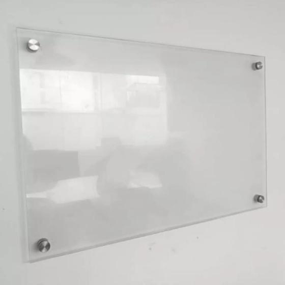 Imagem de Lousa de Vidro Incolor para escritório 90cm x 60cm