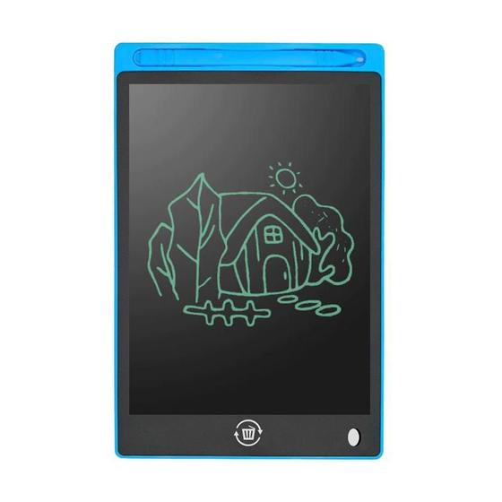 Imagem de Lousa Mágica Digital Lcd Para Escrever E Desenhar Azul