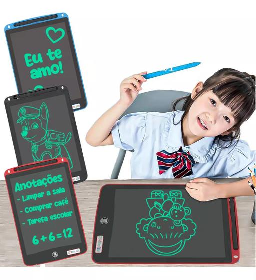 Imagem de Lousa Mágica Educativa Tela Lcd 10 Polegadas C/ Caneta