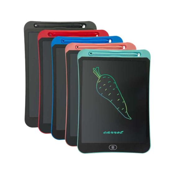Imagem de Lousa Mágica Eletrônica Tablet Tela LCD 12 Polegadas Colorida Infantil Portátil Com Caneta Para Escrever E Desenhar