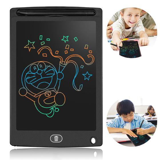 Imagem de Lousa Magica Infantil Tablet Com Tela Lcd 12 Polegadas Para Escrever E Desenhar Premium