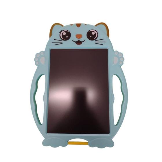 Imagem de Lousa Magica Infantil Tablet Desenhar Gatinho Colorido Sw 03