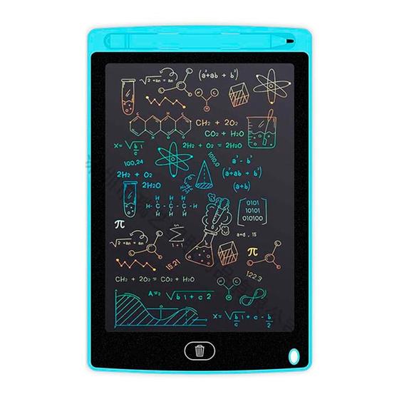 Imagem de Lousa Mágica Infantil Tela LCD Escrever Desenhar Tablet 12 Polegadas