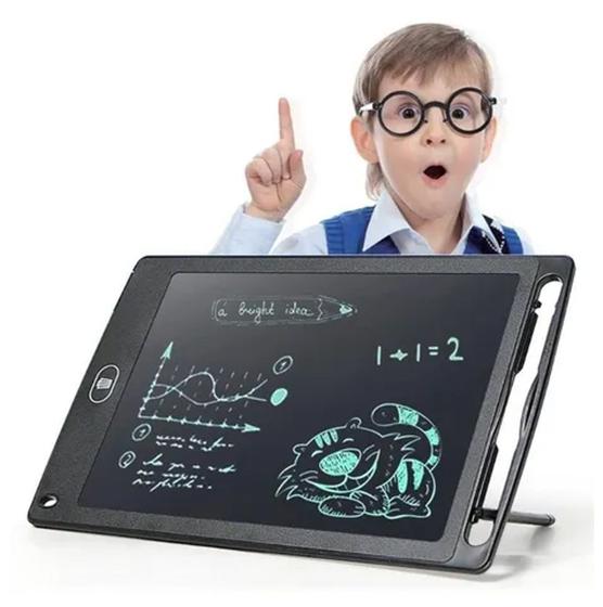 Imagem de Lousa Mágica Infantil Tela Lcd Tablet De Escrever E Desenhar 8,5