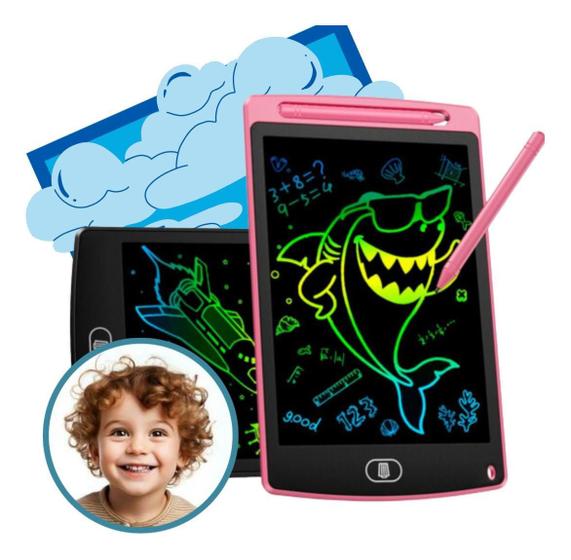 Imagem de Lousa Mágica Tablet 12 Polegadas Infantil Educativo Desenhar