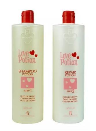 Imagem de Love Potion Repair Potion Kit Escova Progressiva (2x1L)