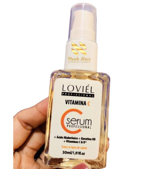 Loviel Serum Professional Vitamina C Ácido Hialurônico - Keratina Oil - Vitaminas C & B 30ml é boa?
