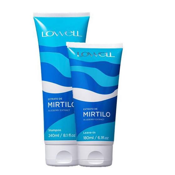 Imagem de Lowell Extrato de Mirtilo Shampoo 240ml e Leave-in 180ml