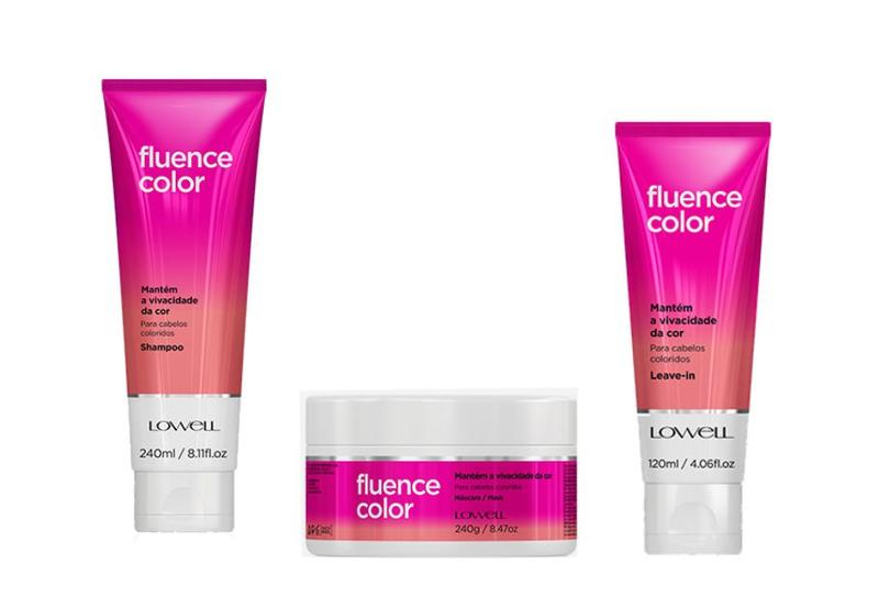 Imagem de Lowell Kit Fluence Color Shampoo 240 ml+Máscara240gr+leave-in 120ml