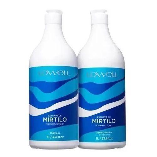 Imagem de Lowell Kit Mirtilo Shampoo 1L E Condicionador 1L