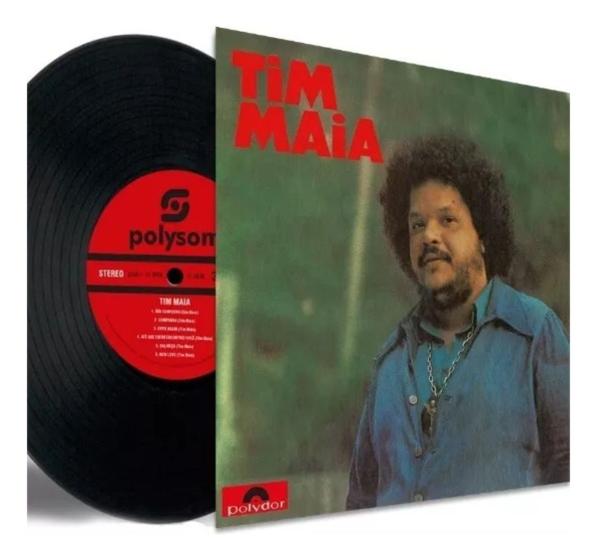 Imagem de Lp Vinil Tim Maia 1973 180g Lacrado Polysom