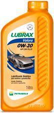 Lubrax Óleo lubrificante 0w20 SN PLUS Sintético 1l Menor preço em Lubrax Óleo lubrificante 0w20 SN PLUS Sintético 1l