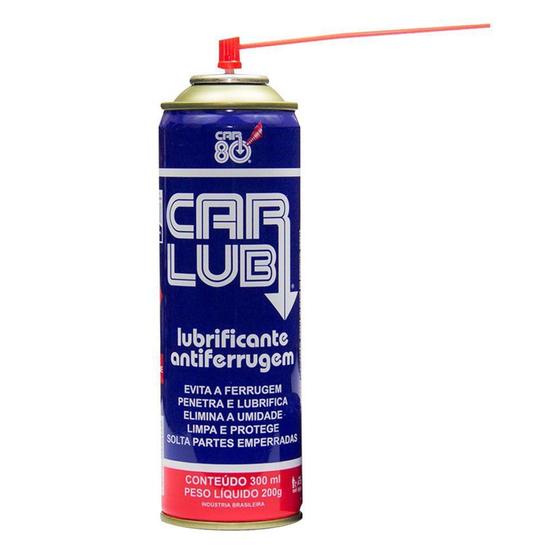 Imagem de Lubrificante Anti Ferrugem Desengripante Multiuso Car Lub 300ml SUN CARLUB - Car80