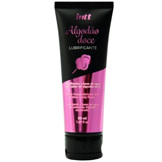 Imagem de Lubrificante beijável algodão doce 50ml intt