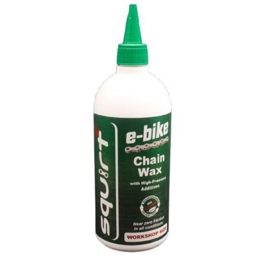 Imagem de Lubrificante / Cera Squirt e-Bike Long Lasting Chain Lube p/ corrente 500ml