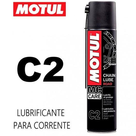 Lubrificante corrente c2 chain lube road 400ml motul Menor preço em Lubrificante corrente c2 chain lube road 400ml motul
