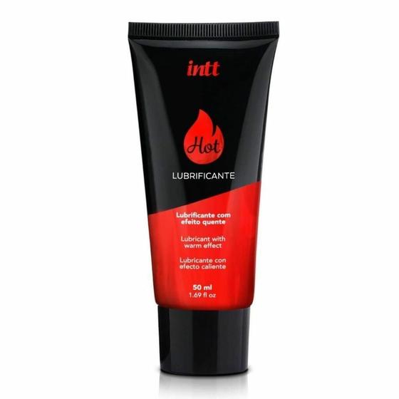 Imagem de Lubrificante hot beijável 50ml - intt