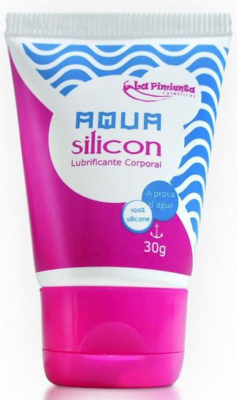 Lubrificante Íntimo a Base de Silicone - Aqua Silicon - 30 gramas - La ...