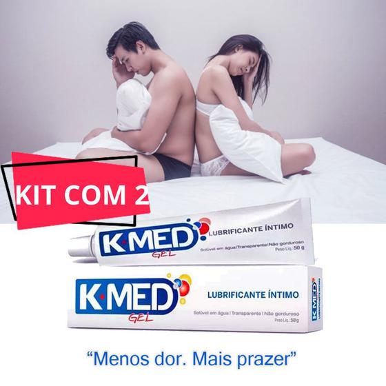 Lubrificante Íntimo Neutro K-Med kit C/2 unidades 50g Cada Menor preço em Lubrificante Íntimo Neutro K-Med kit C/2 unidades 50g Cada
