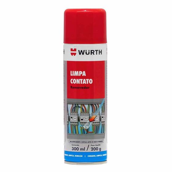 Imagem de Lubrificante Wurth Spray Limpa Contato 300Ml