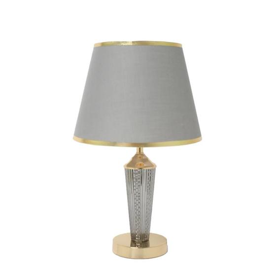 Imagem de Luciin Abajour Us047/12 1lamp E27 Dr C/cupula Cinza